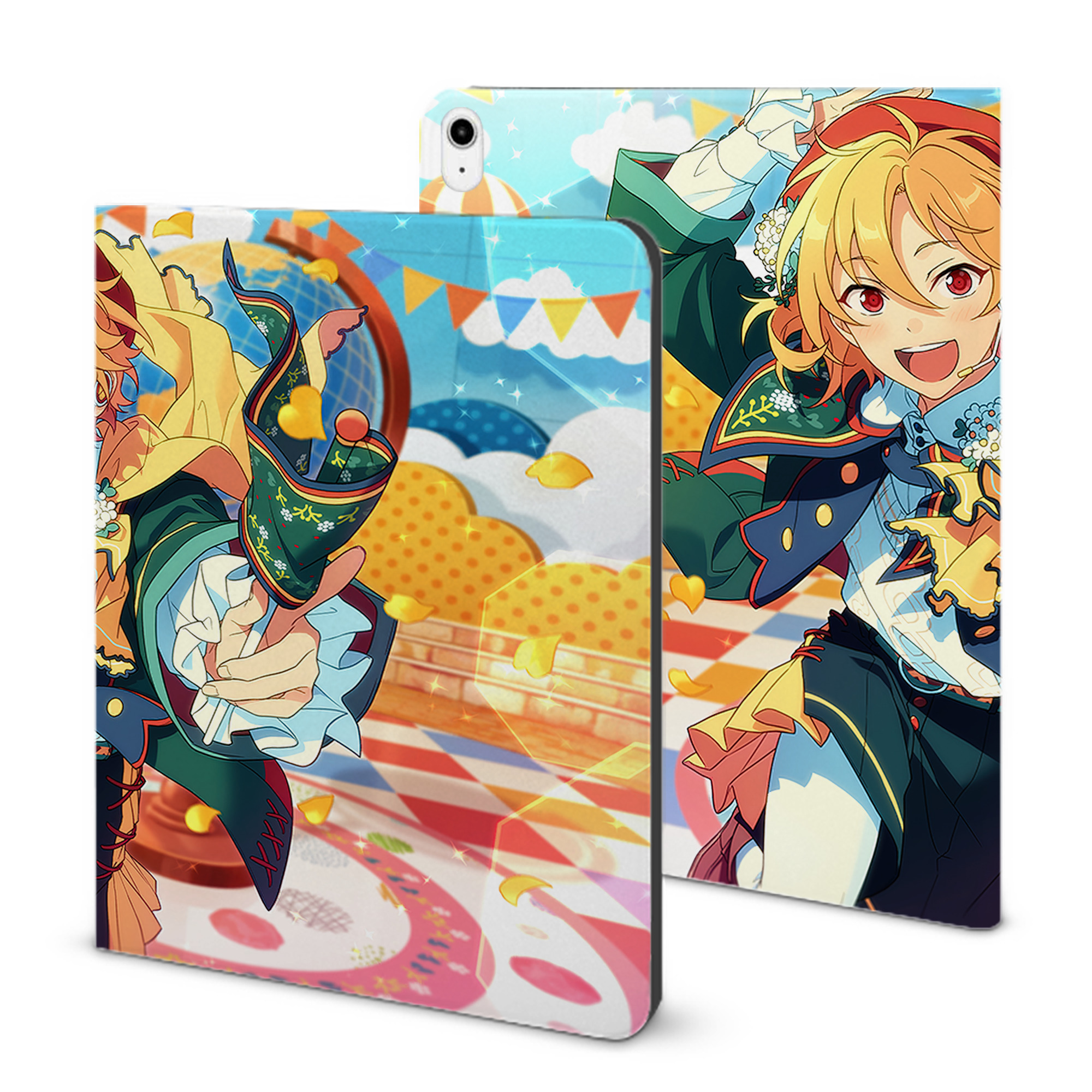 （画像用） あんさんぶるスターズ! Ensemble Stars IPadケース ペンホルダー付き ブックスタイルデザイン